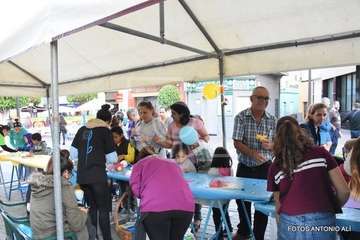 Desangelada clausura de la campaña de recogida juguetes en Telde (Foto Antonio Alí y TA)